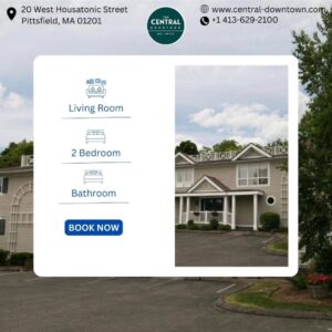 Modern Hotel Rooms in Pittsfield