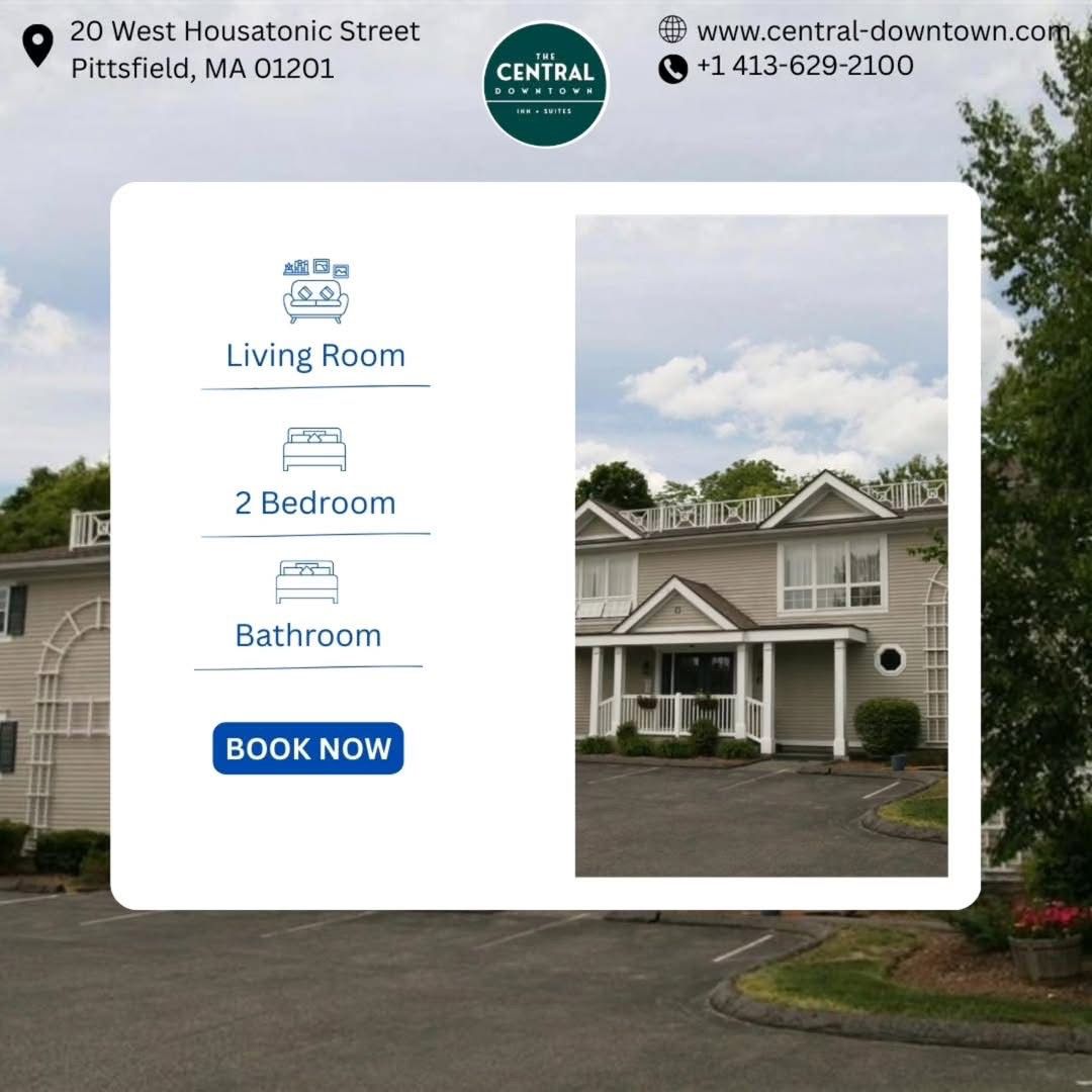 Modern Hotel Rooms in Pittsfield